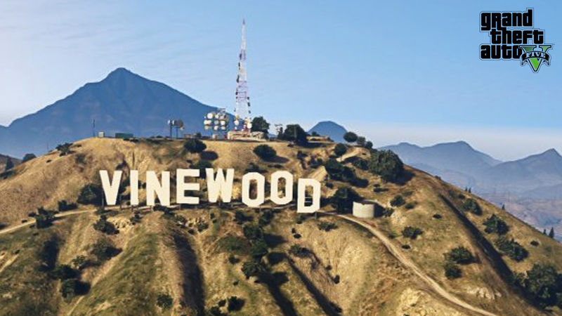 GTA 5 GTA 5 Vinewood Hills During The Day Wallpaper Mod 