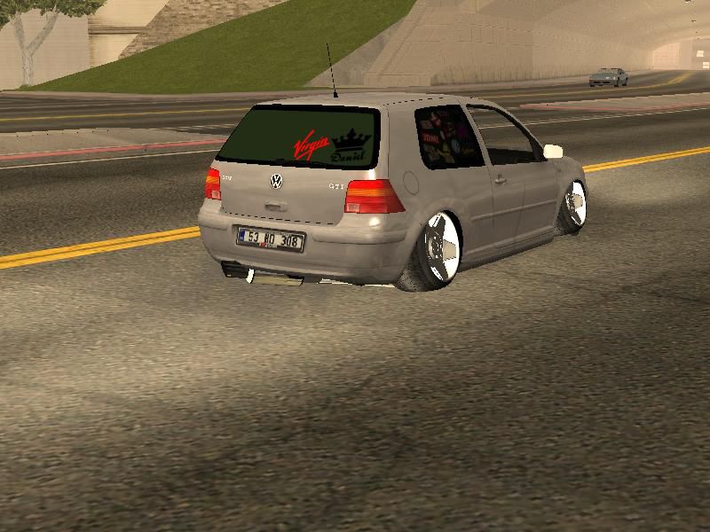 GTA San Andreas VW GOLF 4 Tuning Mod 