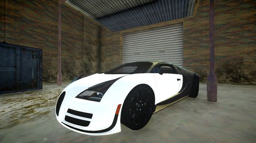 Bugatti Veyron 16.4 Super Sport Carbon Paintjob