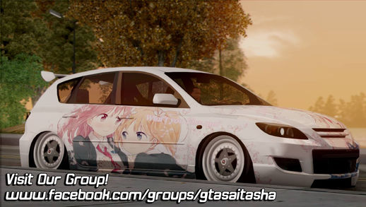 Mazda Speed 3 [Sakura Trick Itasha]