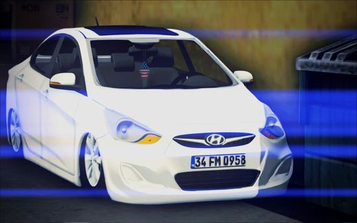 Hyundai Accent Blue