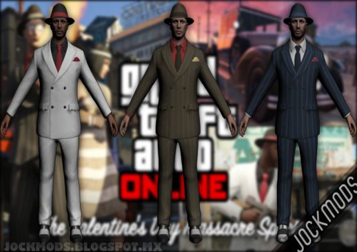 GTA V Online SkinPack Valentines Day Massacre