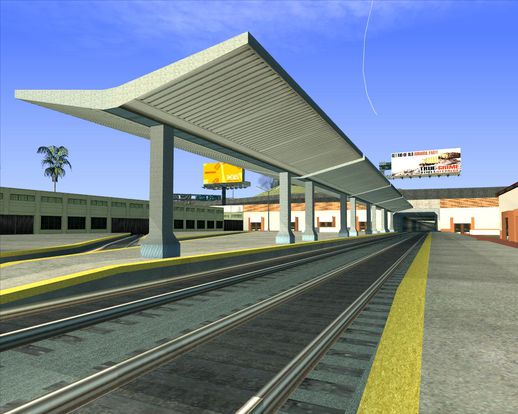 GTA 3 rail mod, train track mod texture