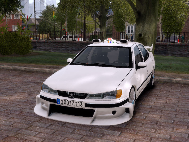 GTA 4 Peugeot 406 Taxi 2 Final Mod