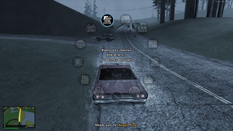 Old-gen hud and menu 