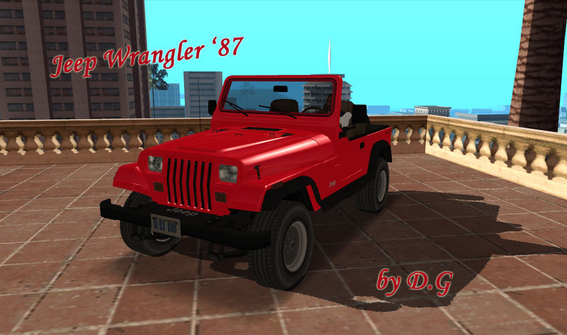GTA San Andreas Jeep Wrangler Mod 