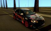 Mitsubishi Lancer Evo X 2008 [Akame Ga Kill Itasha]