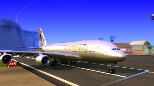 Airbus A380-800 Etihad New Livery