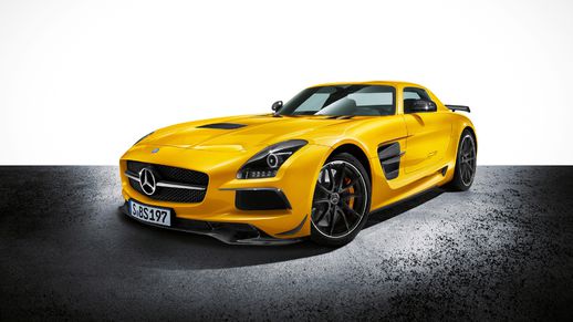 Realistic Handling Mercedes SLS Black series