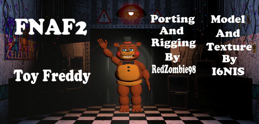 FNAF 2 Toy Freddy