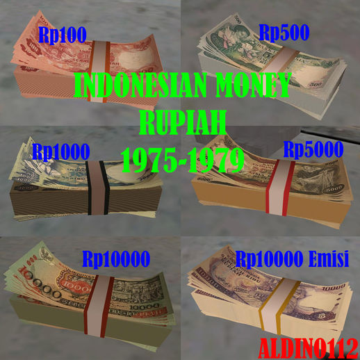 IDR - Indonesian Rupiah 1975 - 1979