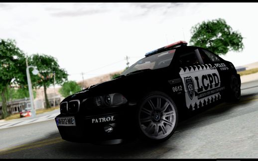 BMW M3 E46 POLICE