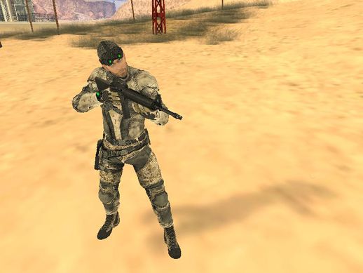 Sam Fisher Splinter Cell BlackList Mk. VIII Tac Suit Desert Version II