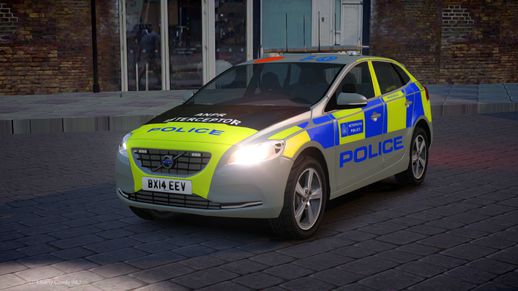 2014 Met Police Volvo V40 Area Car