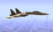 Su-37 Flanker-F Gelb Team (Ace Combat: Zero)