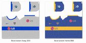 Boca Juniors Home y Away 2010