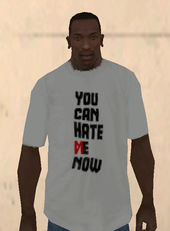 You Can Hate Me Now Shirt White 