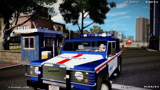 Policia PSP & GNR Land Rover Defender + Sounds