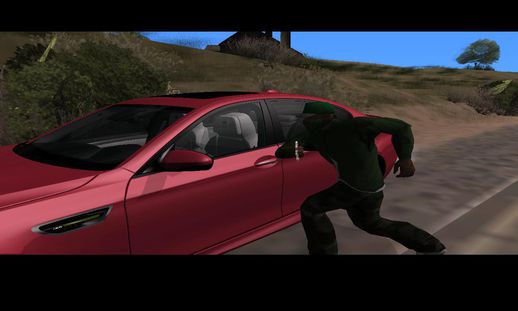 Break Car Window from GTA IV