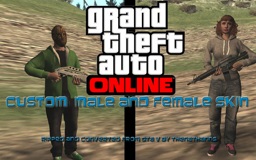 GTA Online Male and Female Skin