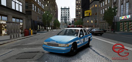 Chevrolet Caprice 1993 LCPD Patrol [ELS] 