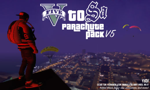 V to SA Parachute Pack V4