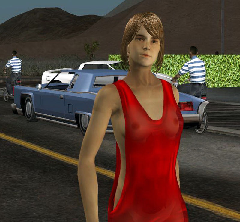 GTA San Andreas Emma Watson Mod - GTAinside.com