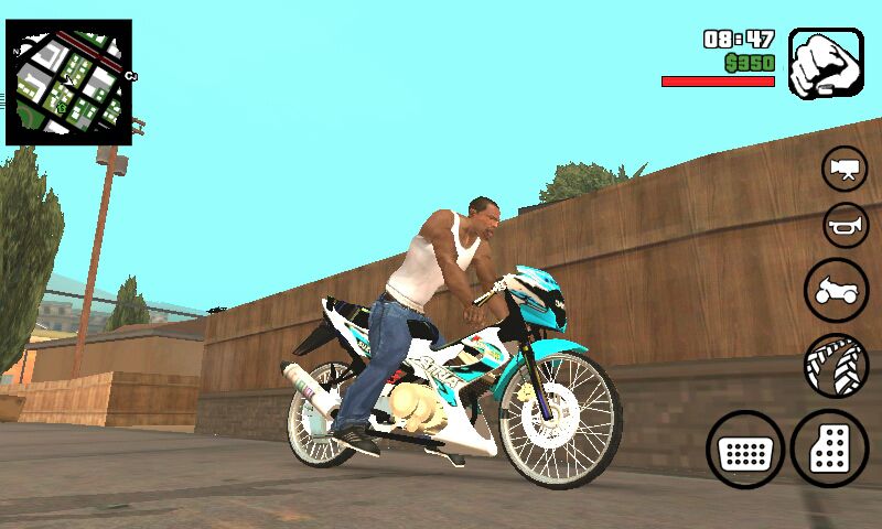 Modifikasi Suzuki Raider Thailand Game t Games