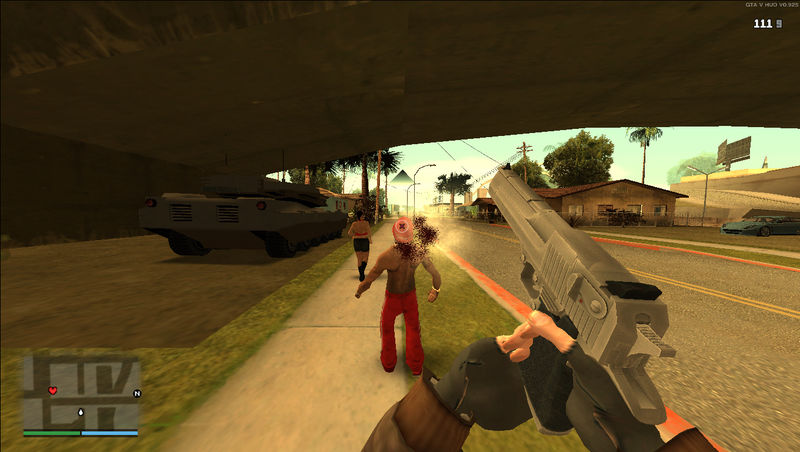 Como jogar GTA San Andreas em Primeira Pessoa  GTA San Andreas Mod - GTA SA  First Person Mod 