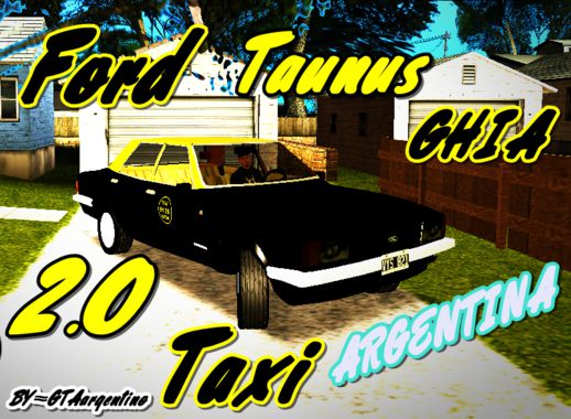 1981 Ford Taunus L Ghia 2.0 Taxi Argentina