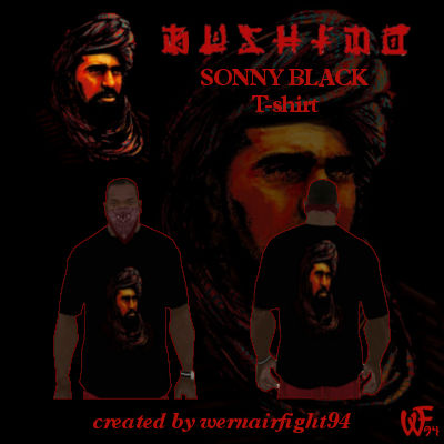 Bushido Sonny Black T-Shirt