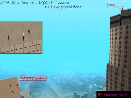 Kill the President (DYOM Mission)