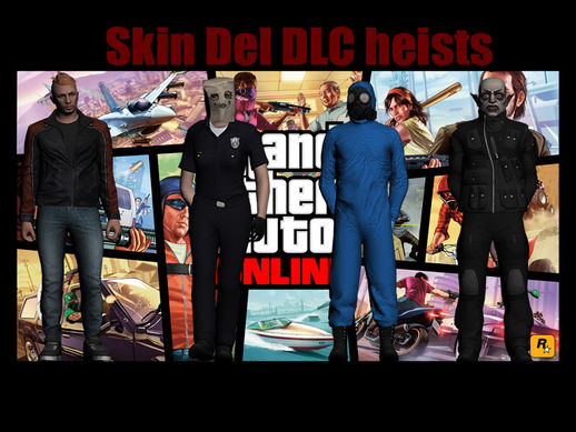 Skins From Heists GTA Online DLC