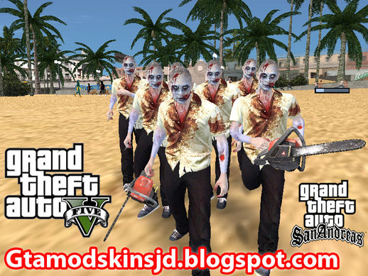 Kill Zombie Mod GTA V