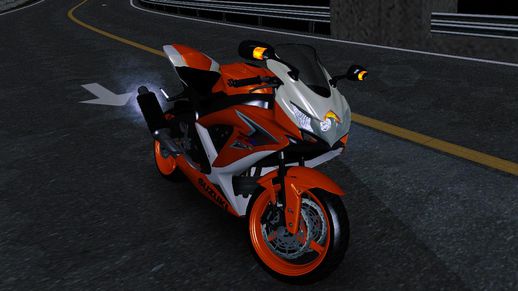 2015 Suzuki GSX-R 600 Orange