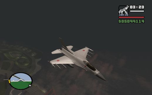 Mitsubishi F-2 White JASDF Skin