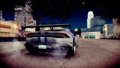 Ridge Racer Type 4 R.T Solvalou Paintjob for Lamborghini Huracan