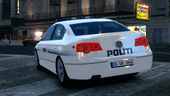 Volkswagen Passat B6 Sedan - Danish Police - W. Template