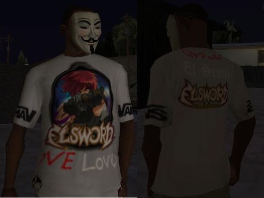 Elsword Vans Distro T-Shirt