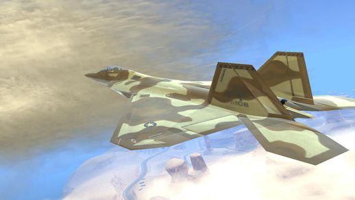 F-22 Raptor Desert Camouflage