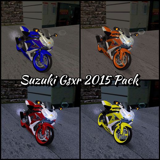 Suzuki GSXR 2015 Pack 