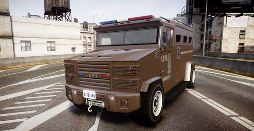 GTA V Riot [ELS] [UV Mapped]