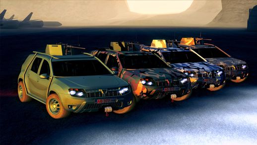 Dacia Duster Army PACK version