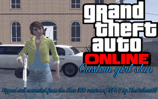 GTA Online - Custom Girl Skin