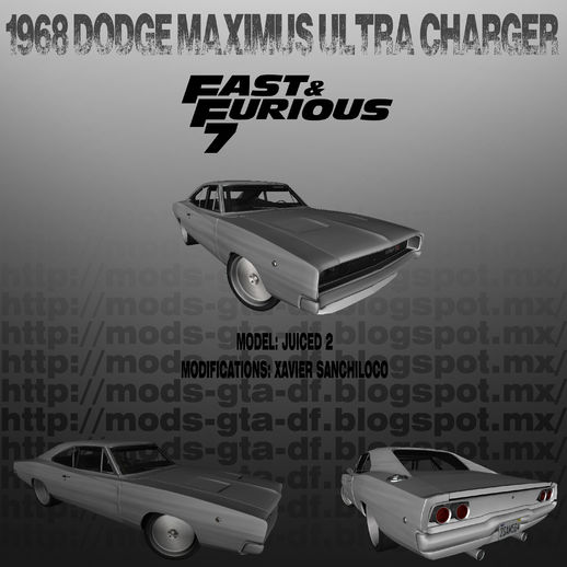 1968 Dodge Maximus ULTRA CHARGER FF7