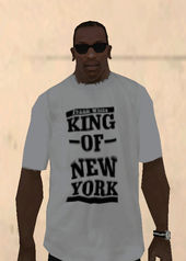 Frank White King Of New York T-shirt White