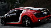 Audi R8 plus 2013 HRE RIMS