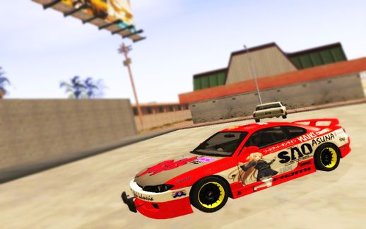 Nissan Silvia S14 Yuuki Asuna Itasha