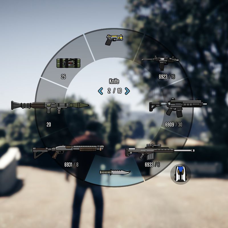 GTA 5 Colored Weapon Icons (WIP) 0.3 Mod - GTAinside.com