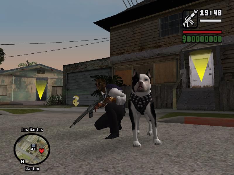 GTA5 DOG MOD GTA Sa Andreas Android New Cleo Mod, Franklin Chop Dog Mod  GTA SA